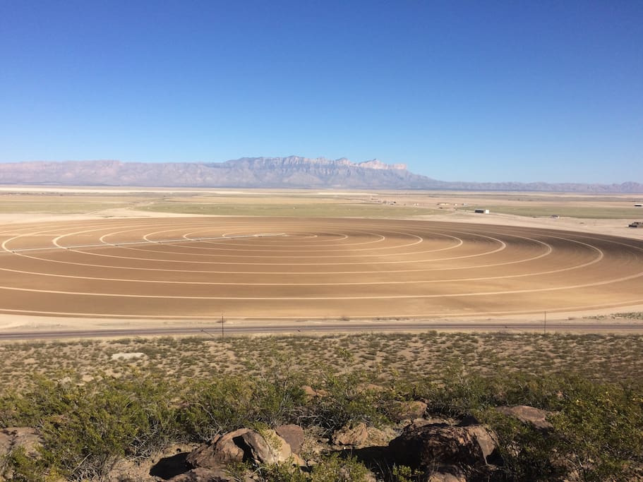 This is the View from the top of DC Mountain AKA Beauty View, Its a mile from your door. The volcanic cone takes only 6-7 minutes to climb and the view is lovely especially at sunset.