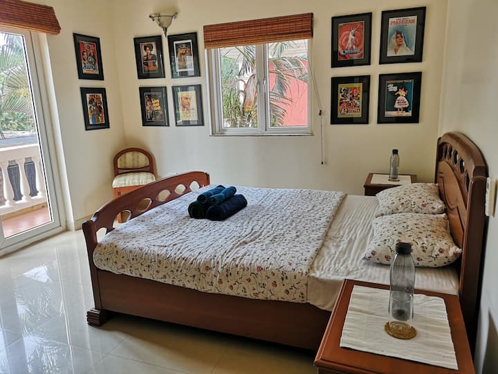 Master Bedroom with attached balcony.