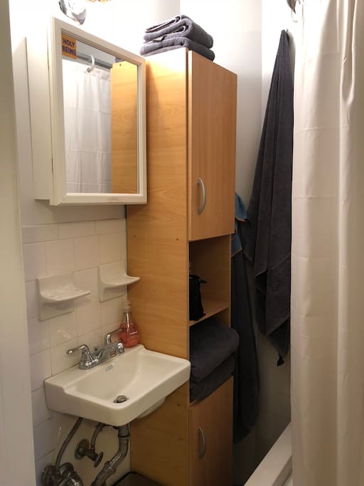 The bathroom