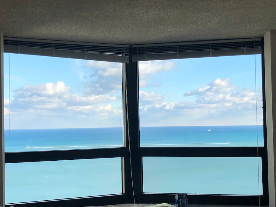 Open lake view