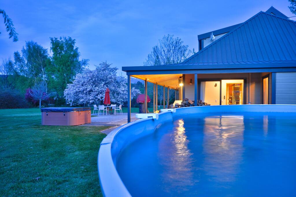 Pool and spa