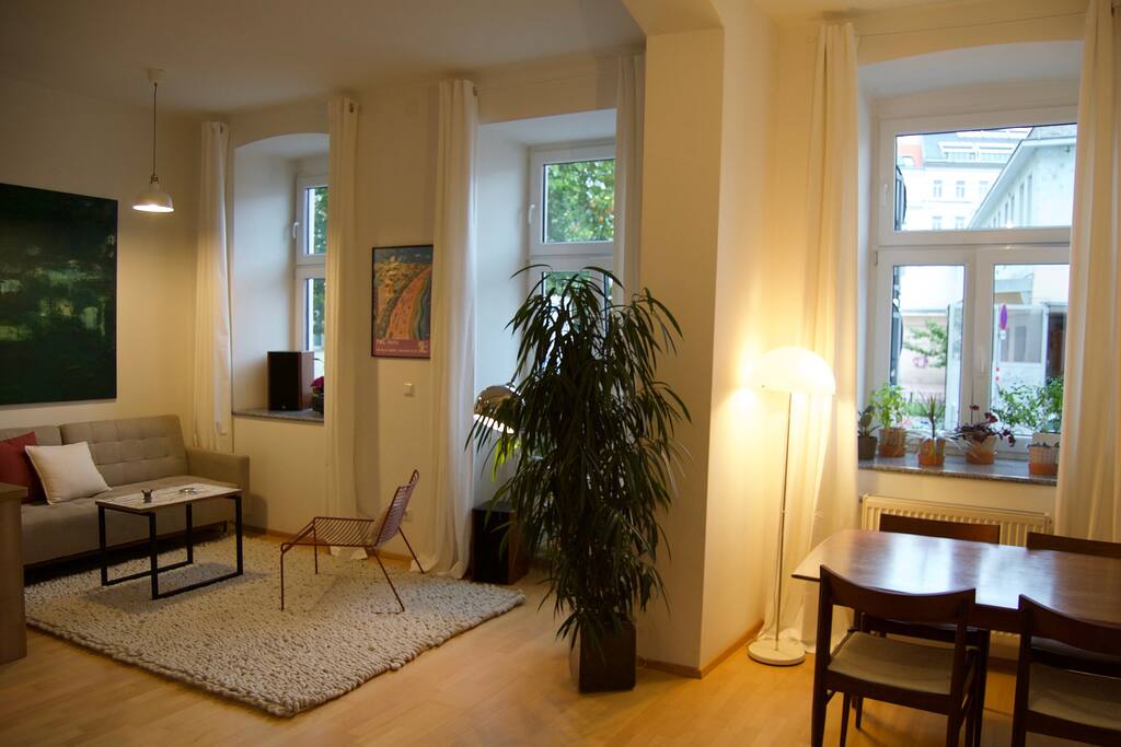 Living room and dinning area