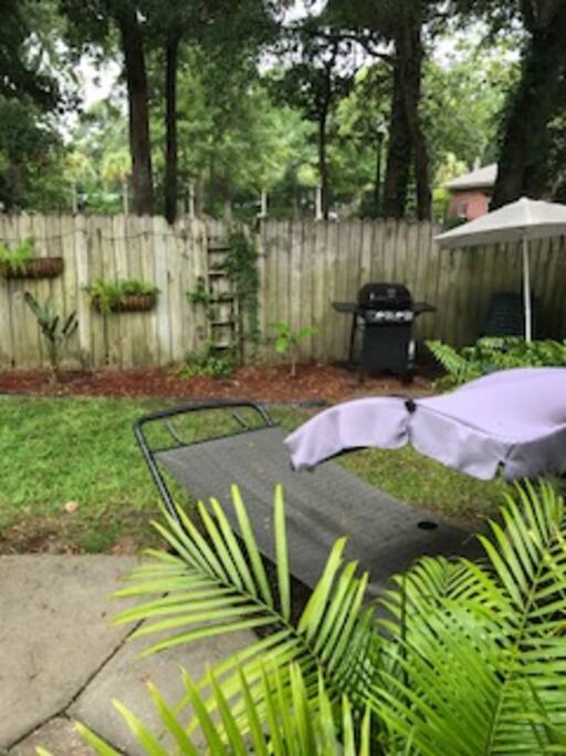 hammock and grill