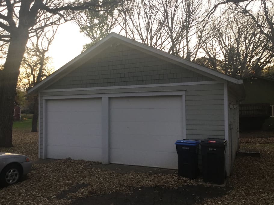 Two car detached garage