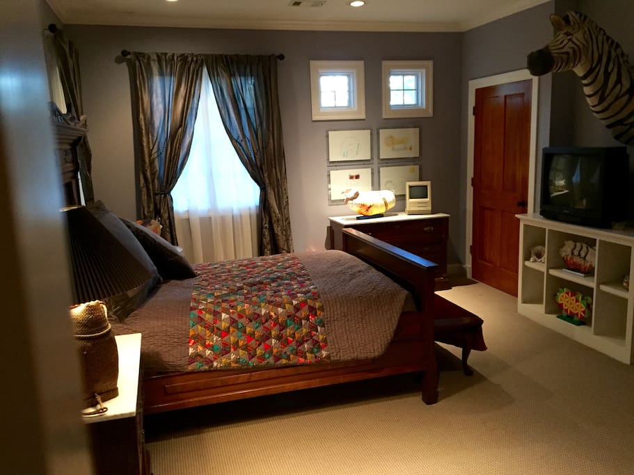 Private bedroom and bath