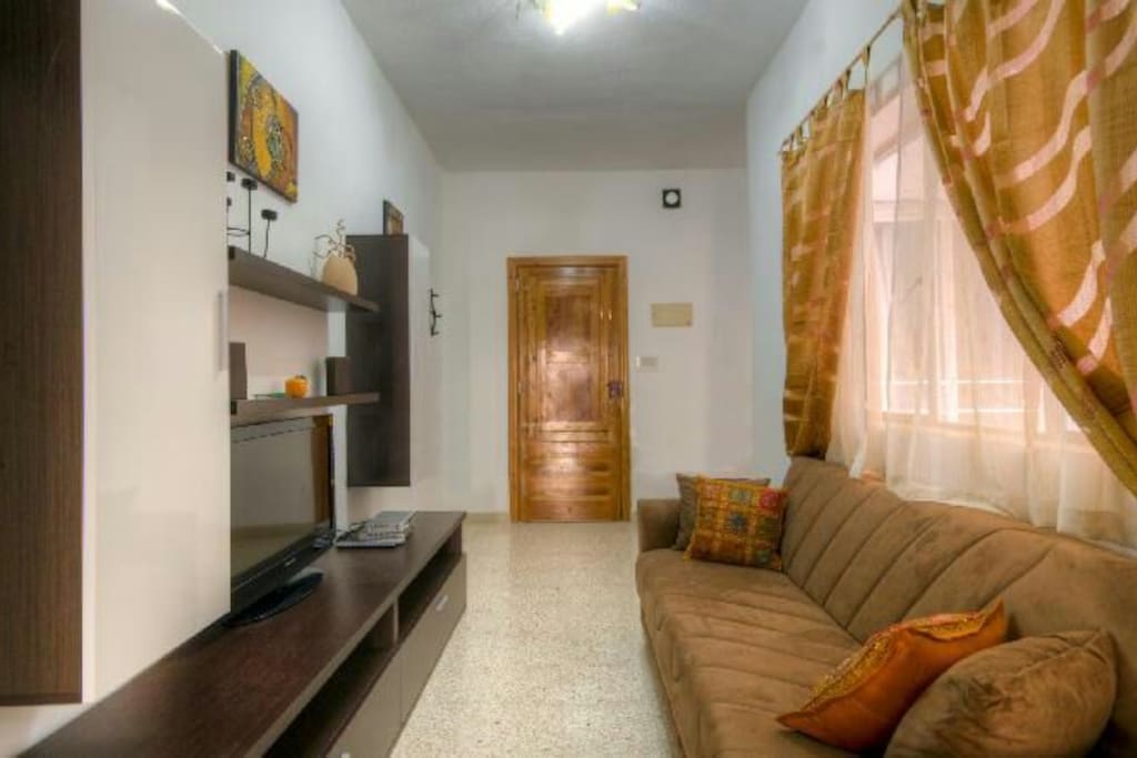 Living Room with Sofa Bed