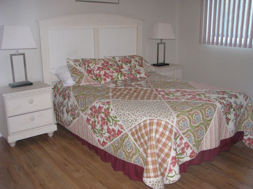 Bedroom 1 with double bed