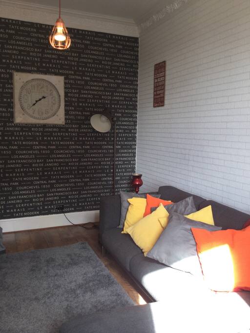 Sofa in living room