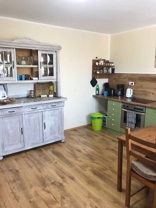 Kitchen - fully equipped with oven, fridge, coffee maker..... & minibar
