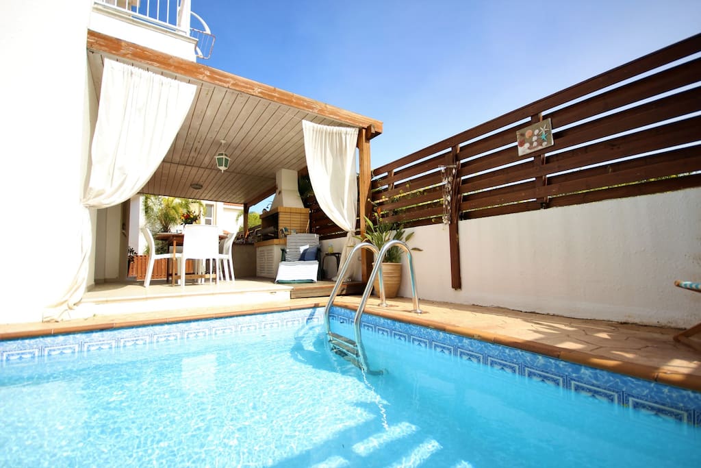 Lovely outside area.