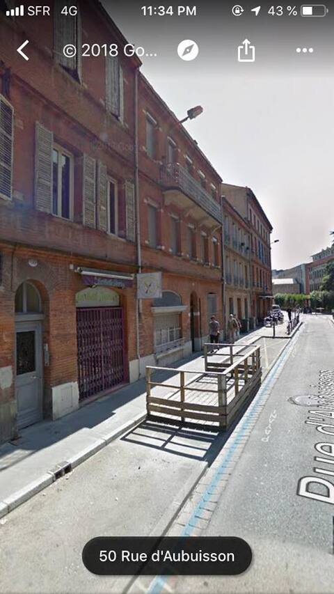 Studio en plein centre ville