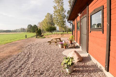 Unique accommodation in 19th century barn