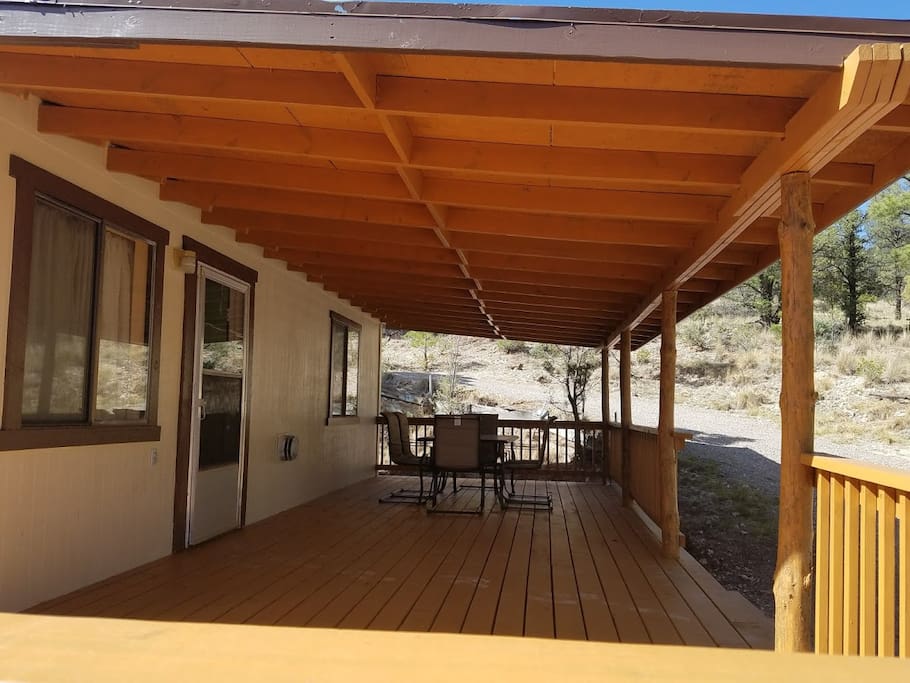Big Covered Deck. Enjoy the outdoor space