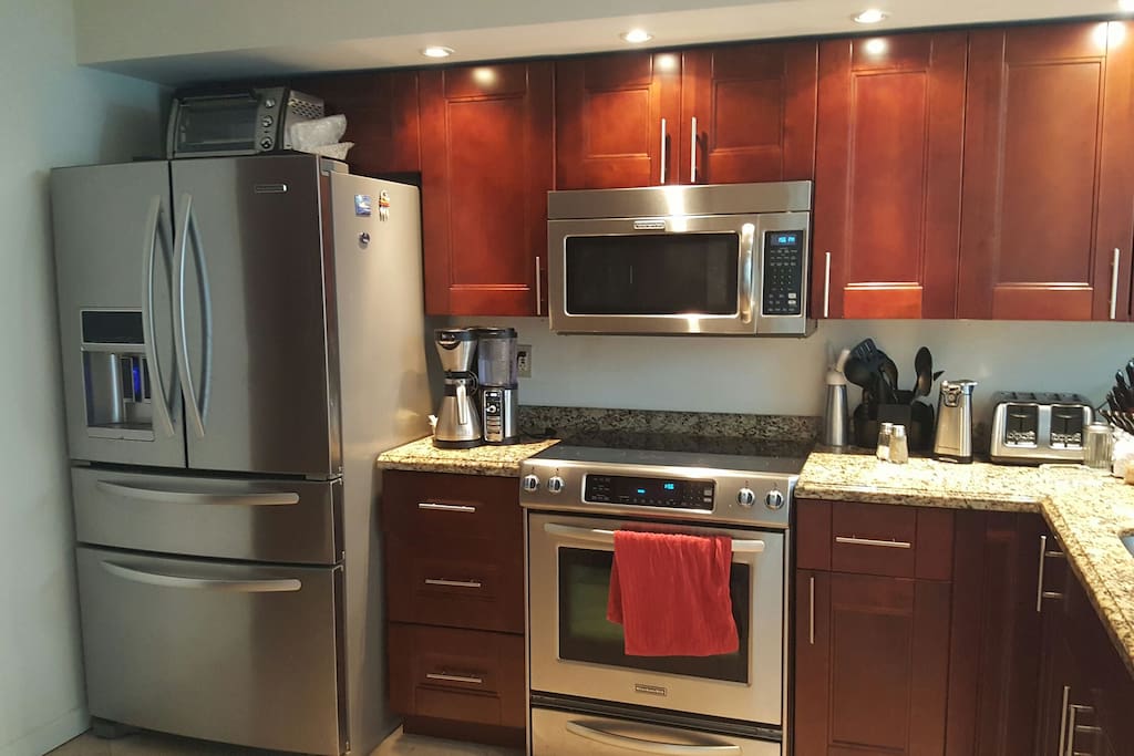 Fully equipped kitchen with all you need