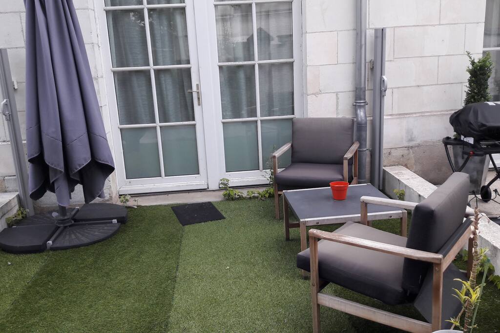 Terrasse extérieure-Entrée