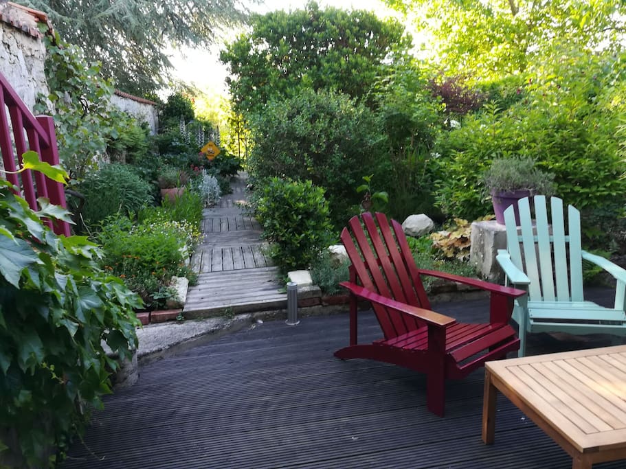 Un accès direct au jardin