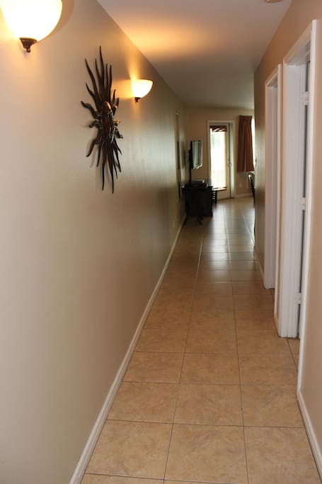 Hallway in the condo