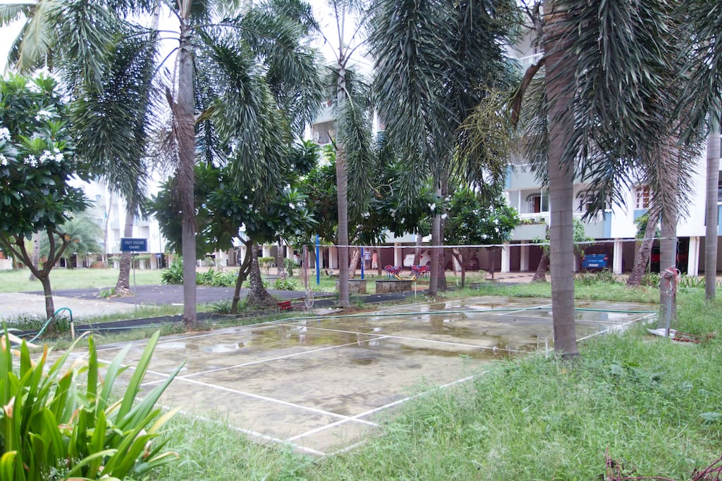 Badminton court