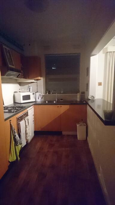 Kitchen has dishwasher, good oven and washing marchine.
