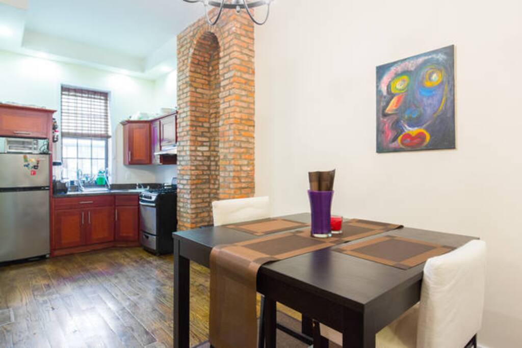 Dinning room & kitchen view