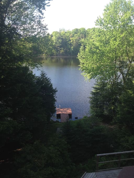 vue sur le lac