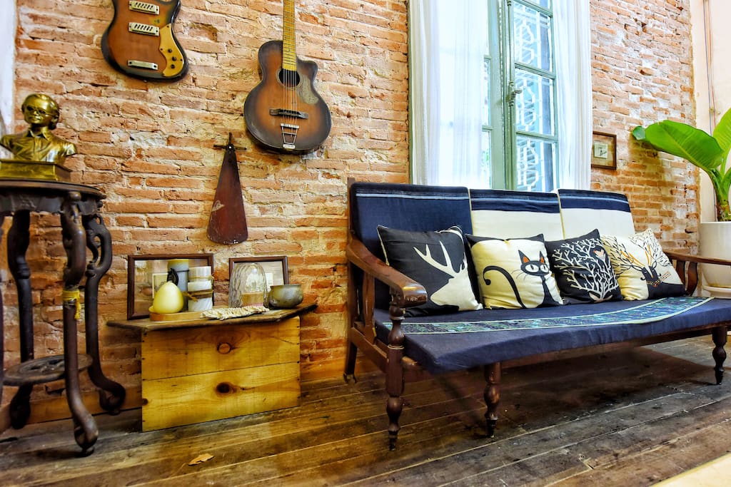 Inherited sofa from the World War II