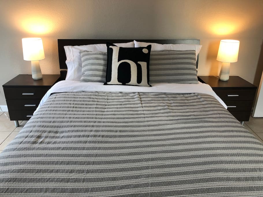 Comfortable Queen Bed