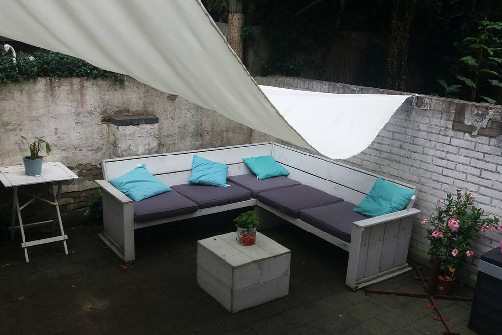 stadstuin met privacy