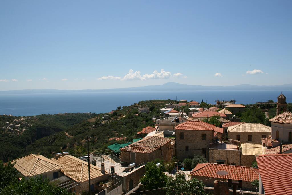 View from the Mani tower