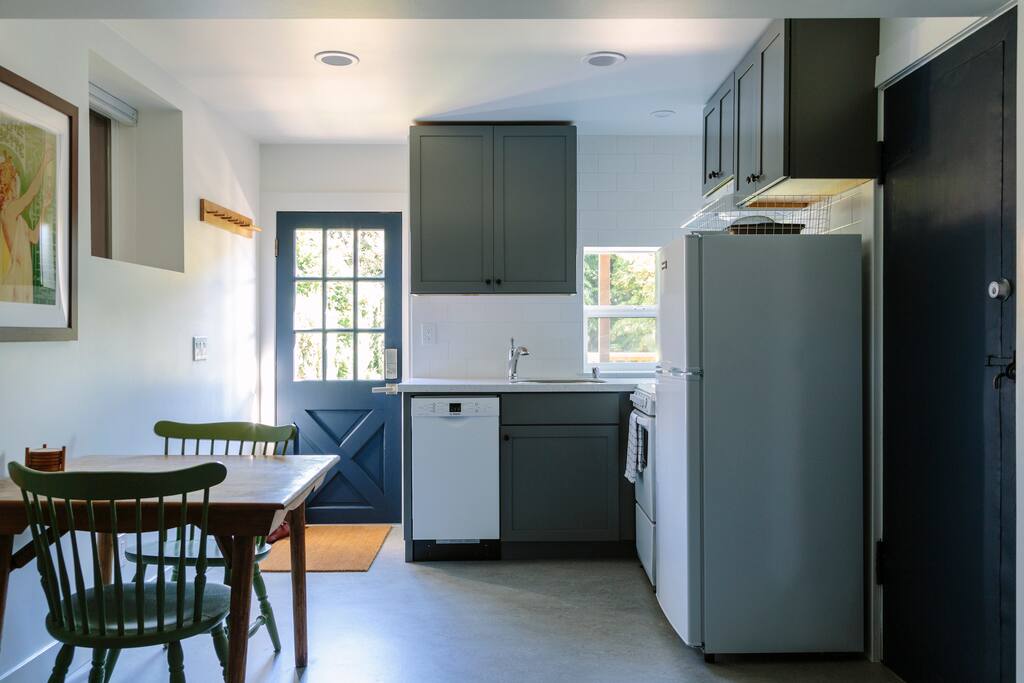 Kitchen and entrance