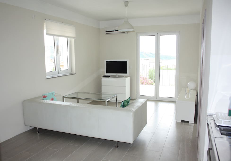 Livingroom with big balcony
