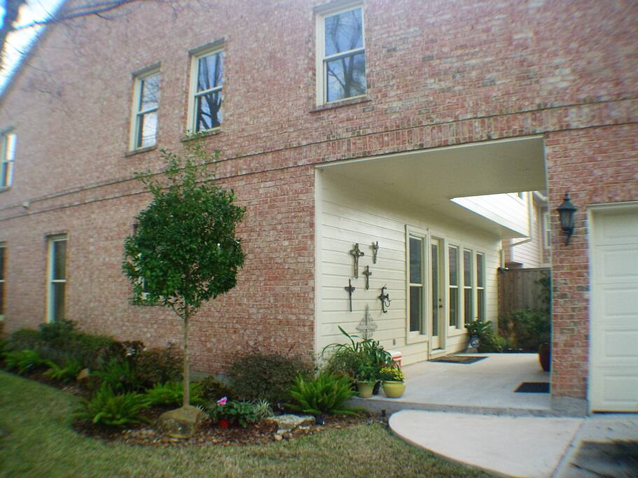 View from back door area