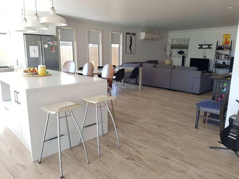 Kitchen and Living room
