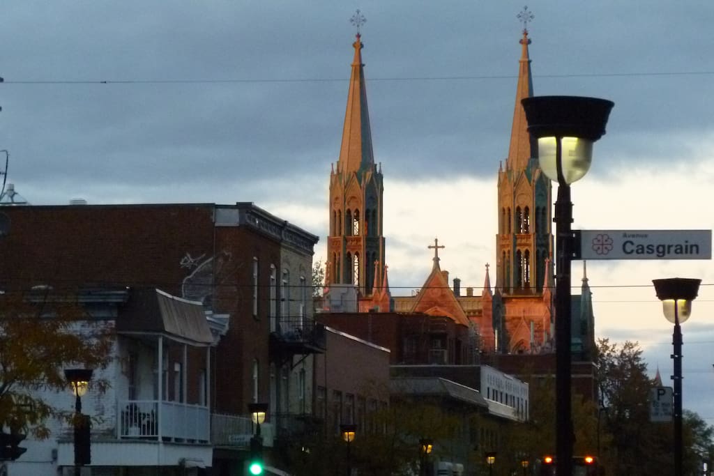 Crépuscule du quartier