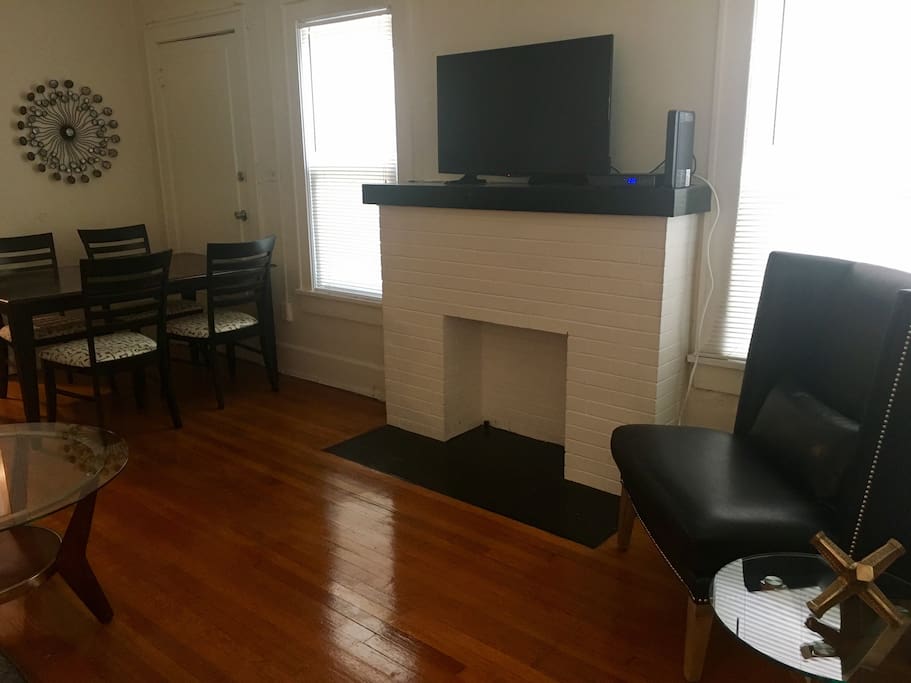 Living Room and Dining with HD Cable and High Speed Internet
