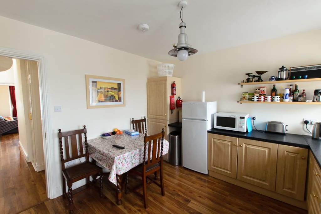 Well equipped kitchen