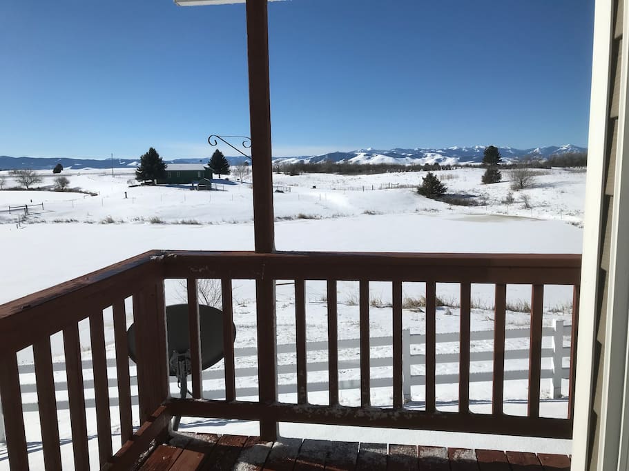National Bison Range south of house.
