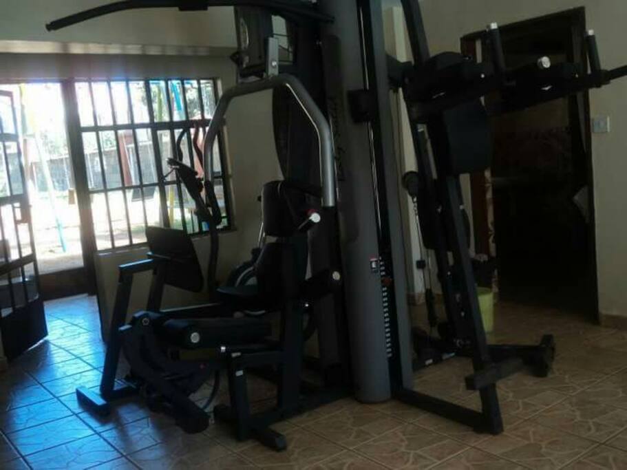 Gym and Sauna available