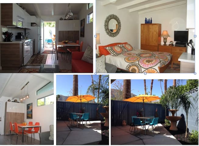 Mid Century Casita Private 1BR Full BA Views
