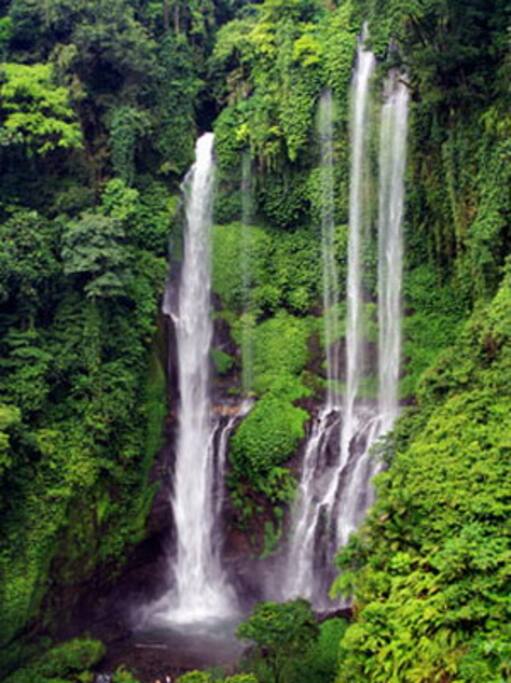 twin waterfall near our place