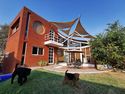 Casa y Bioalberca VERGELES DE OAXTEPEC