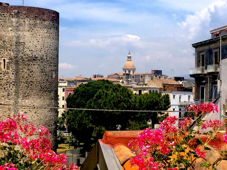 Vista dalla terrazza