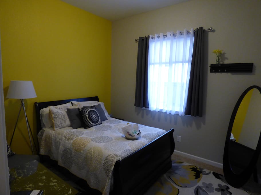 Yellow Contemporary Room