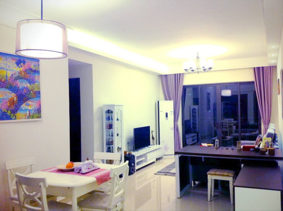 Dinning room and living room