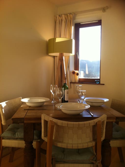 Lovely scenic eating area