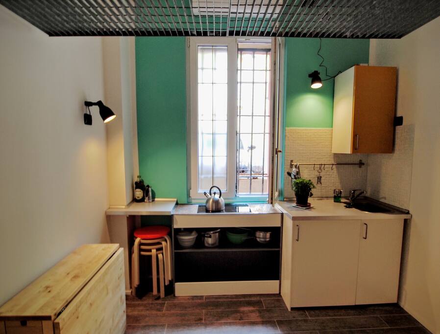 The kitchen