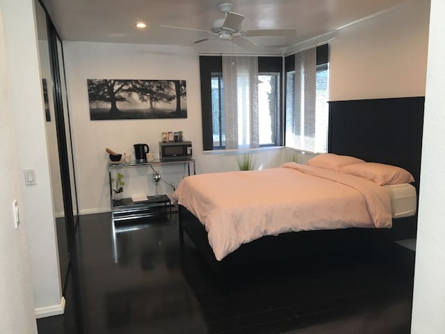 STYLISH MASTER BEDROOM  WITH NEW PRIVATE BATHROOM