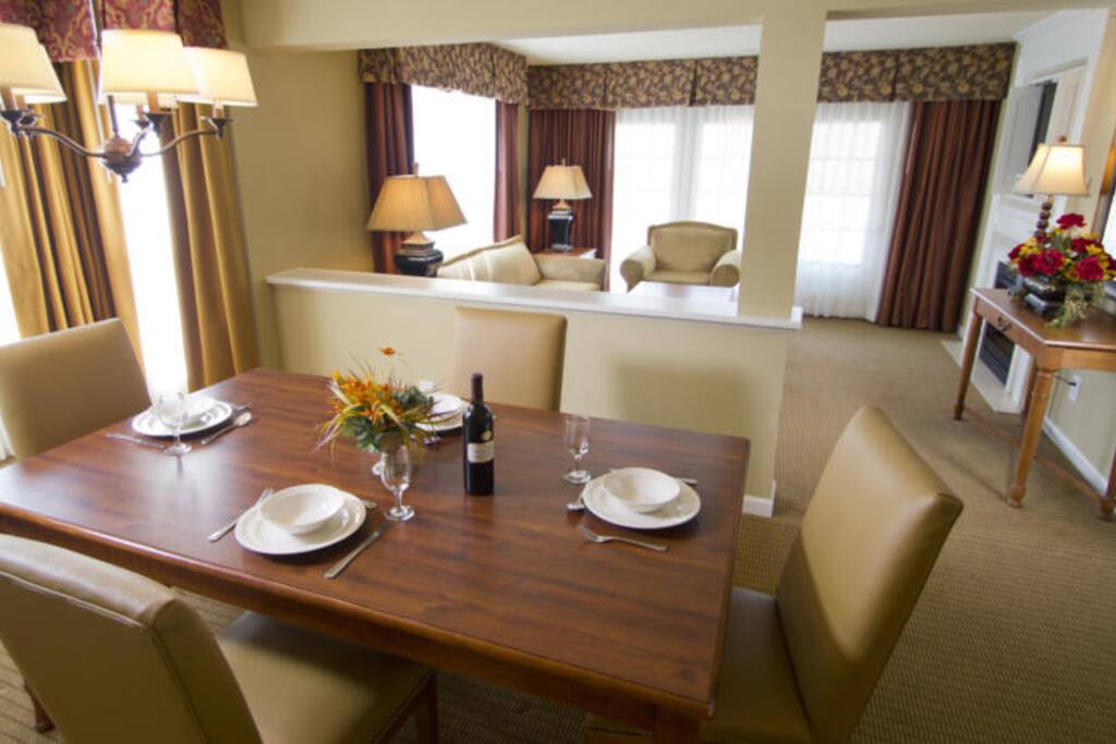 Decor varies with building