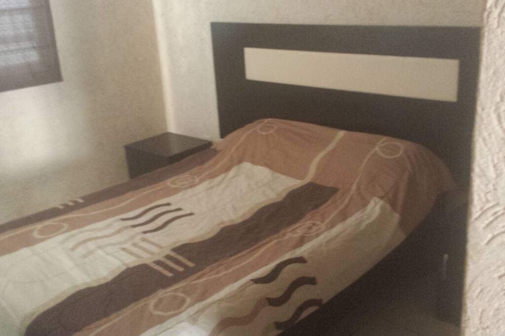 Principal bedroom with matrimonial bed