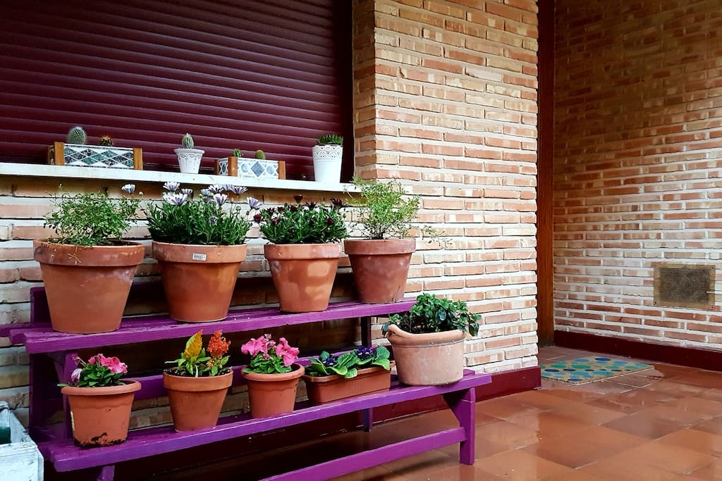Entrada de la casa.
